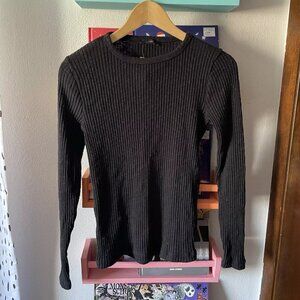 J. Crew NWT slim perfect ribbed long sleeve tee Size Small